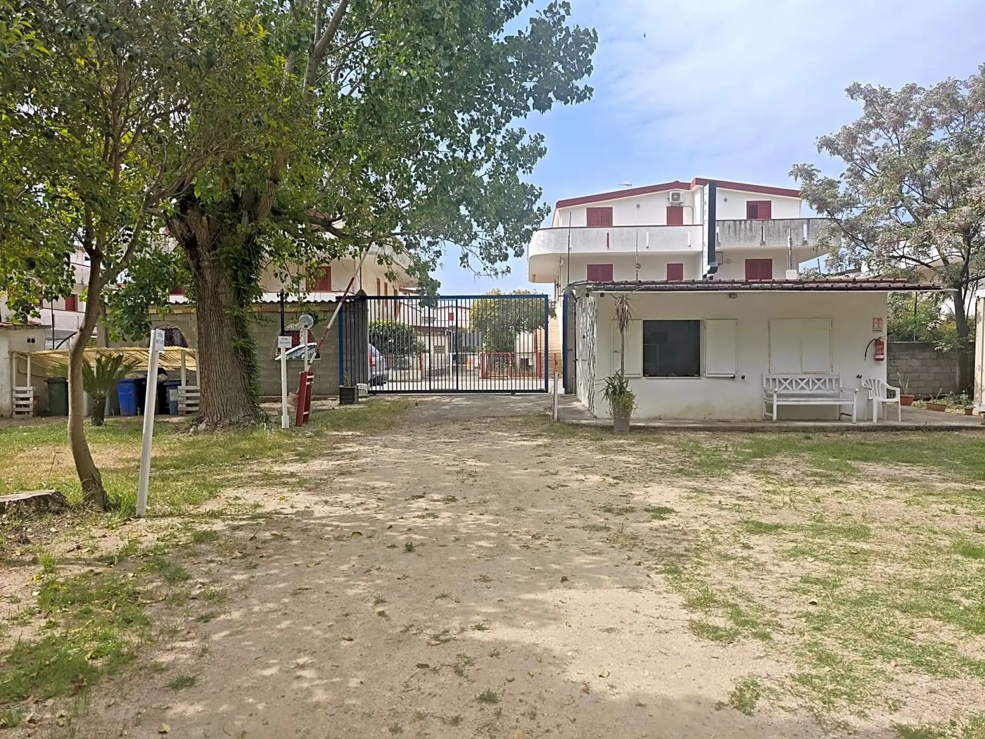 Ingresso del campeggio