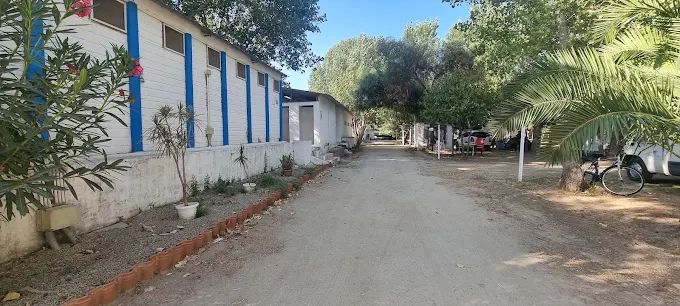 Il viale del campeggio